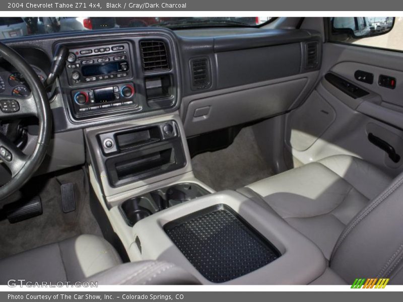 Black / Gray/Dark Charcoal 2004 Chevrolet Tahoe Z71 4x4