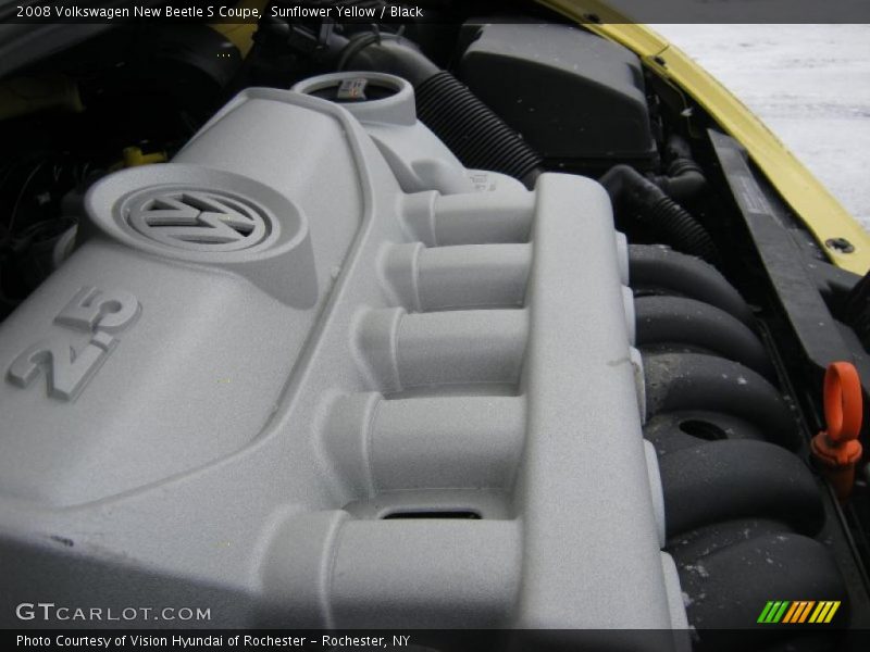  2008 New Beetle S Coupe Engine - 2.5L DOHC 20V 5 Cylinder