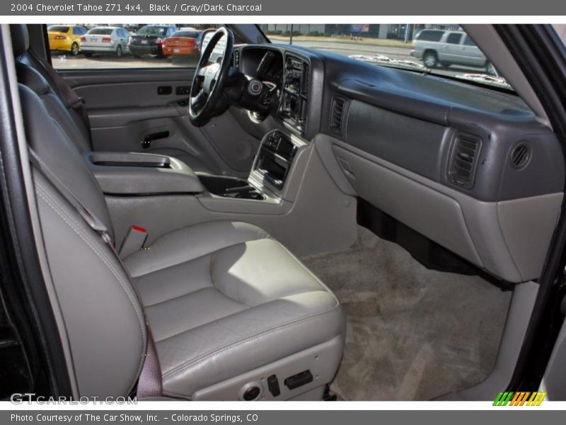 Black / Gray/Dark Charcoal 2004 Chevrolet Tahoe Z71 4x4