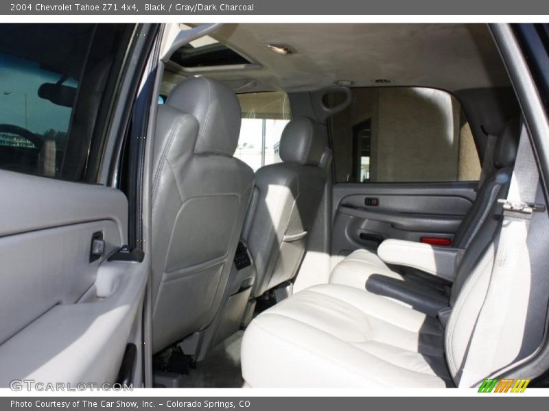 Black / Gray/Dark Charcoal 2004 Chevrolet Tahoe Z71 4x4