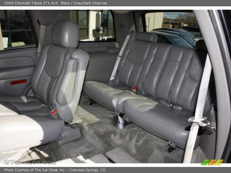 Black / Gray/Dark Charcoal 2004 Chevrolet Tahoe Z71 4x4