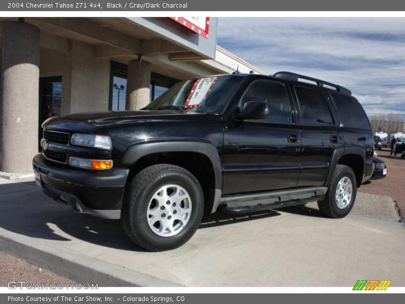 Black / Gray/Dark Charcoal 2004 Chevrolet Tahoe Z71 4x4