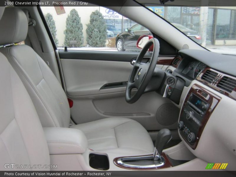 Precision Red / Gray 2008 Chevrolet Impala LT