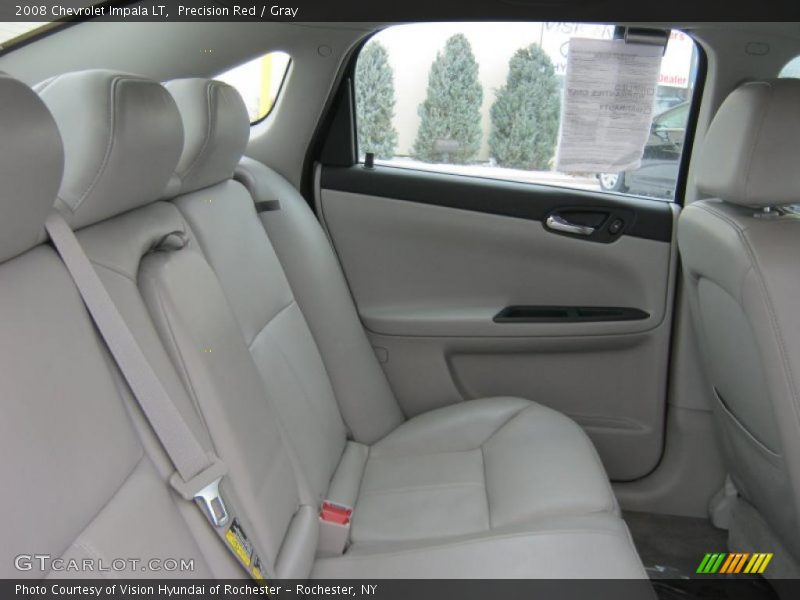 Precision Red / Gray 2008 Chevrolet Impala LT