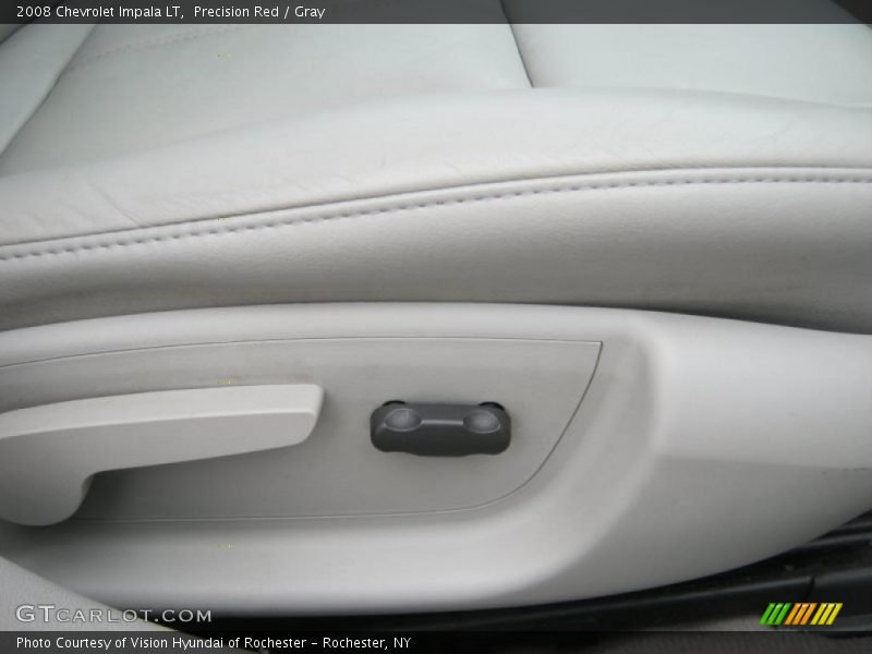 Precision Red / Gray 2008 Chevrolet Impala LT