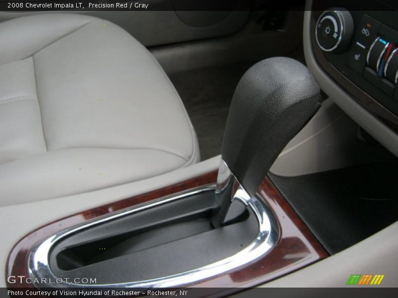 Precision Red / Gray 2008 Chevrolet Impala LT