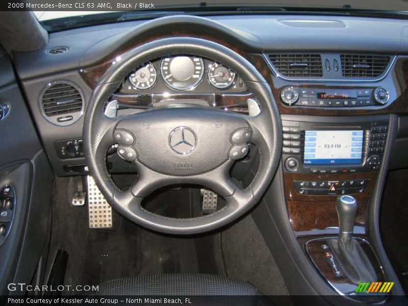 Dashboard of 2008 CLS 63 AMG