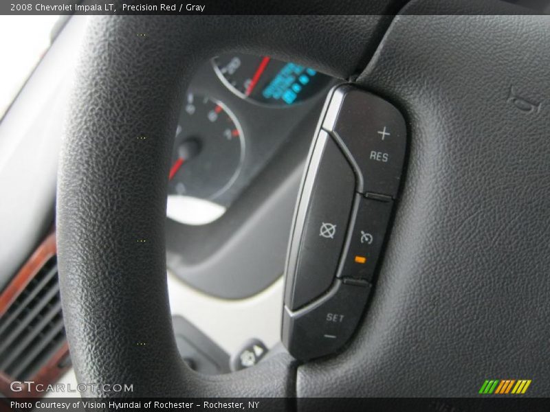Precision Red / Gray 2008 Chevrolet Impala LT