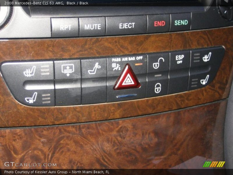 Controls of 2008 CLS 63 AMG