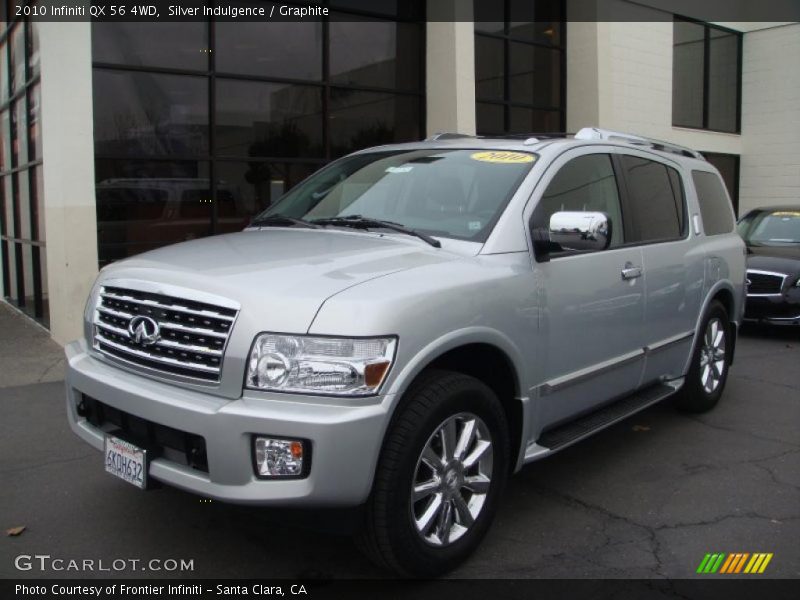 Front 3/4 View of 2010 QX 56 4WD