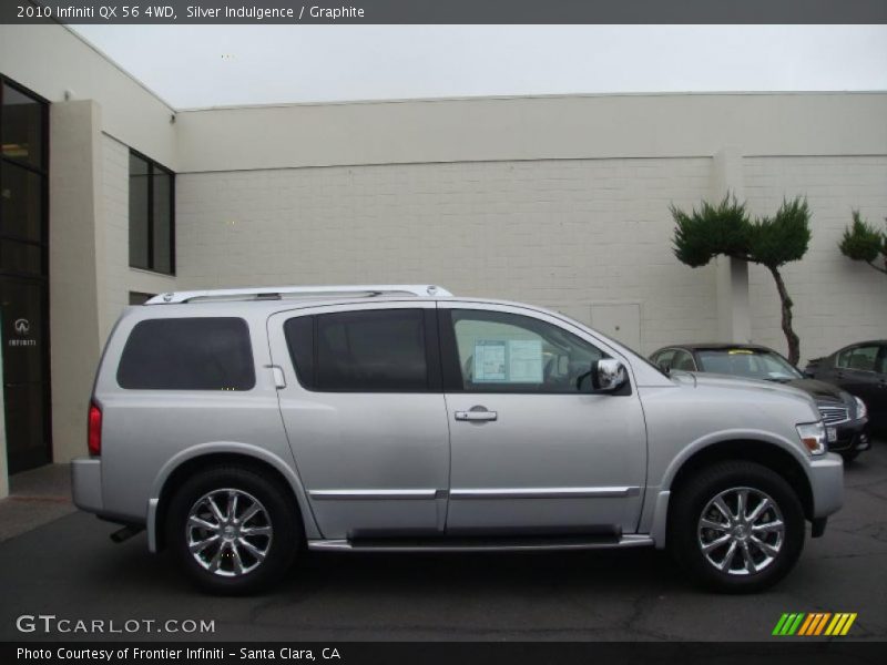 Silver Indulgence / Graphite 2010 Infiniti QX 56 4WD