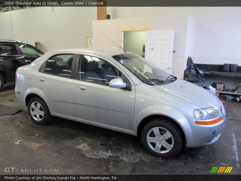 Cosmic Silver / Charcoal 2006 Chevrolet Aveo LS Sedan