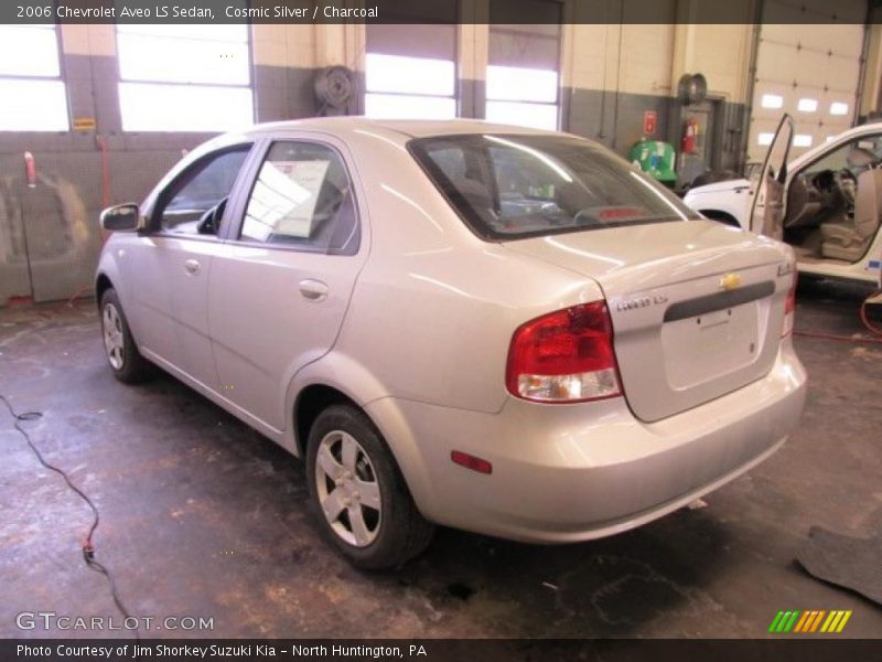Cosmic Silver / Charcoal 2006 Chevrolet Aveo LS Sedan