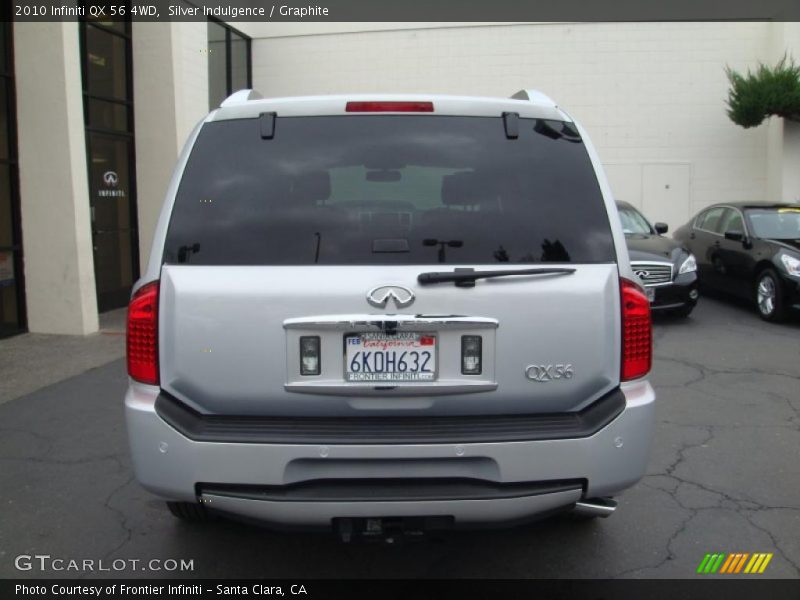 Silver Indulgence / Graphite 2010 Infiniti QX 56 4WD