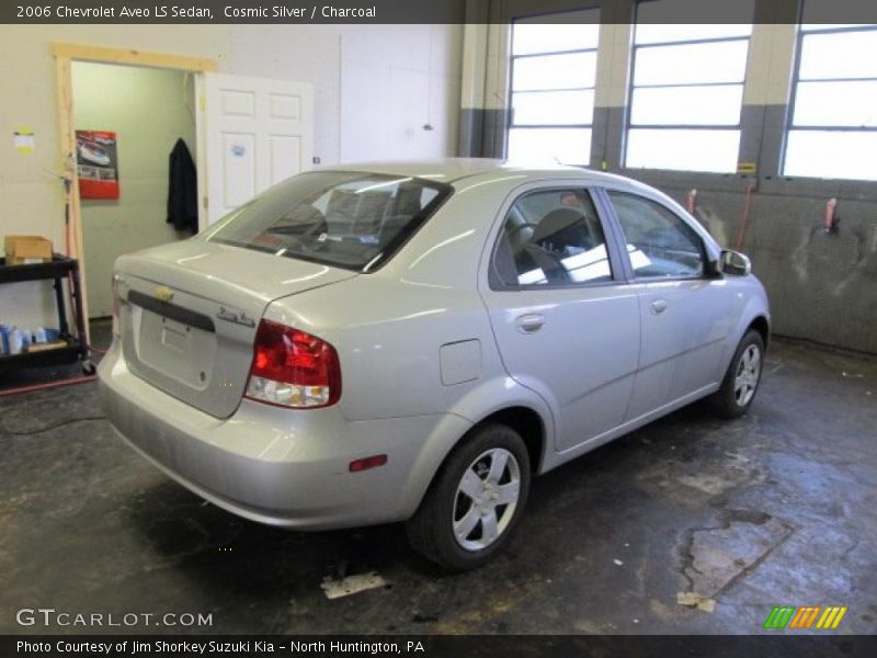 Cosmic Silver / Charcoal 2006 Chevrolet Aveo LS Sedan