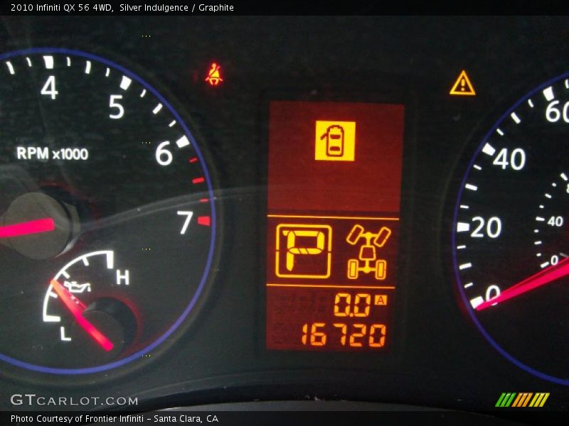 Silver Indulgence / Graphite 2010 Infiniti QX 56 4WD