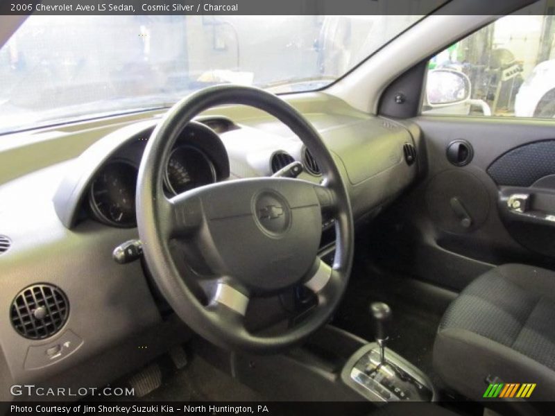 Cosmic Silver / Charcoal 2006 Chevrolet Aveo LS Sedan