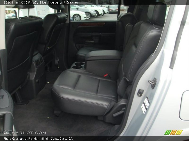  2010 QX 56 4WD Graphite Interior