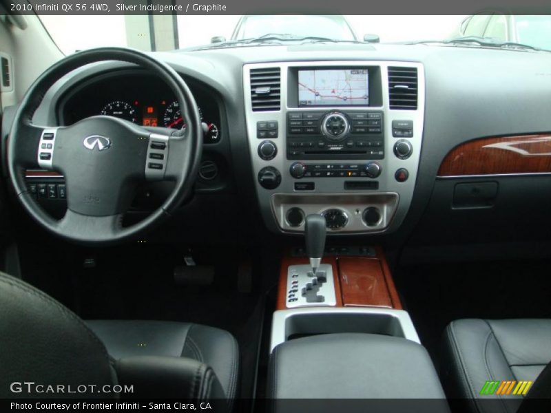 Dashboard of 2010 QX 56 4WD