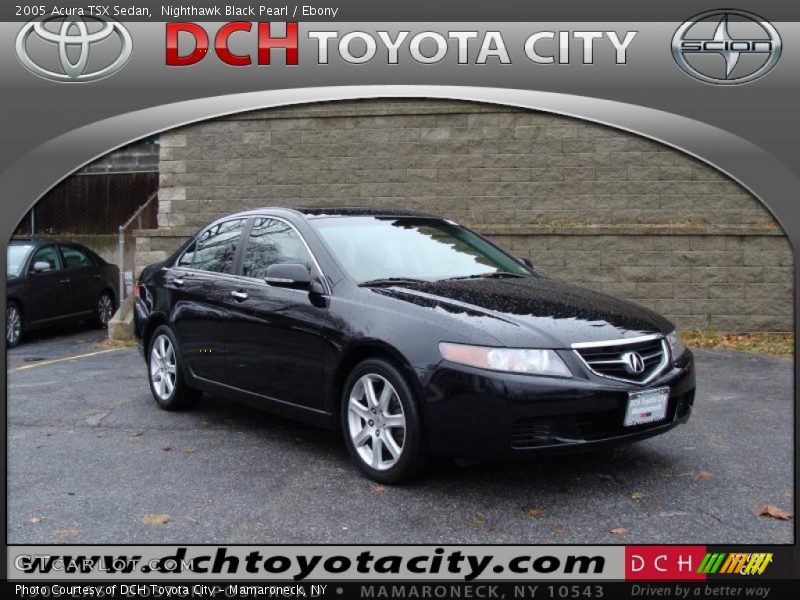 Nighthawk Black Pearl / Ebony 2005 Acura TSX Sedan