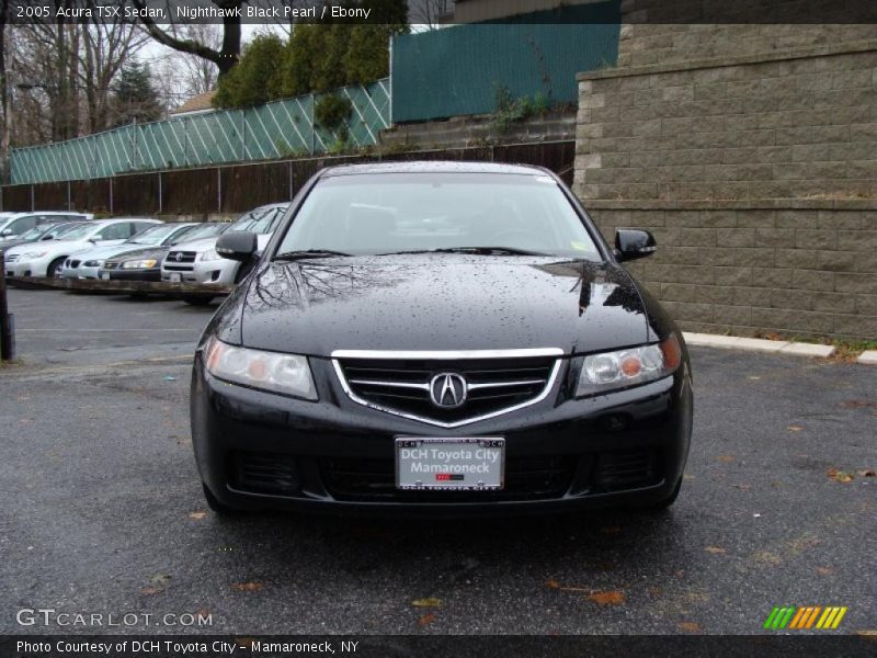 Nighthawk Black Pearl / Ebony 2005 Acura TSX Sedan
