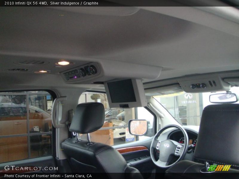  2010 QX 56 4WD Graphite Interior