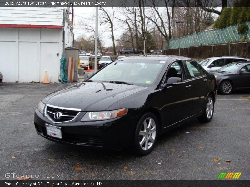 Nighthawk Black Pearl / Ebony 2005 Acura TSX Sedan