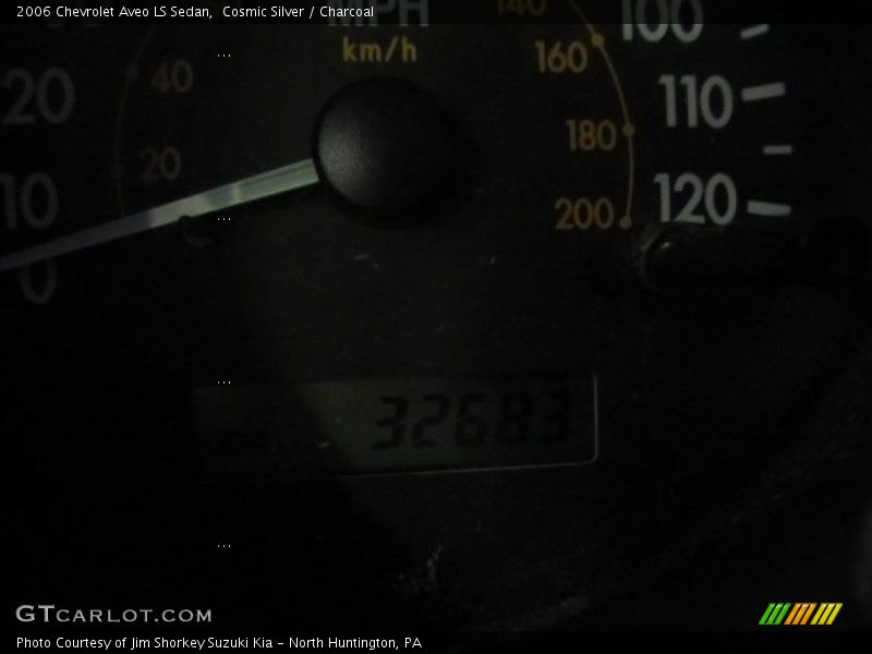 Cosmic Silver / Charcoal 2006 Chevrolet Aveo LS Sedan