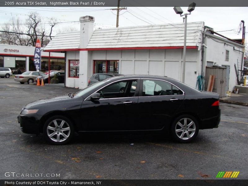 Nighthawk Black Pearl / Ebony 2005 Acura TSX Sedan