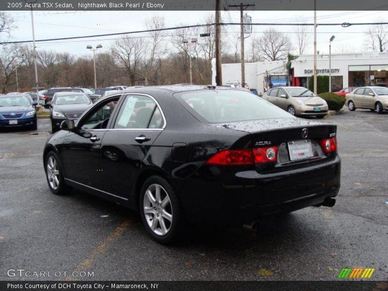 Nighthawk Black Pearl / Ebony 2005 Acura TSX Sedan