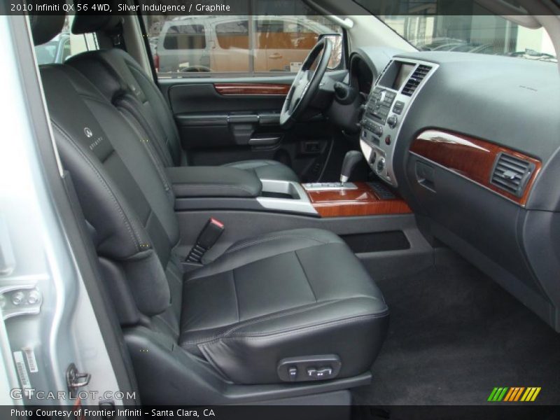  2010 QX 56 4WD Graphite Interior