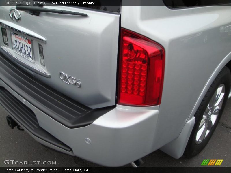 Silver Indulgence / Graphite 2010 Infiniti QX 56 4WD