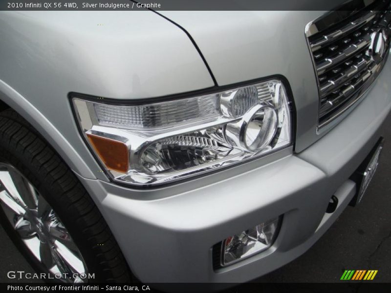 Silver Indulgence / Graphite 2010 Infiniti QX 56 4WD
