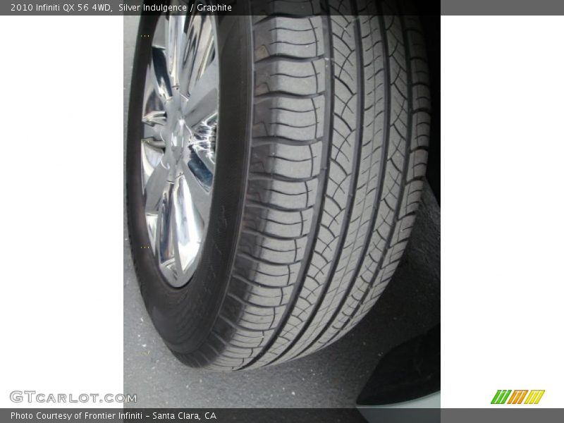 Silver Indulgence / Graphite 2010 Infiniti QX 56 4WD