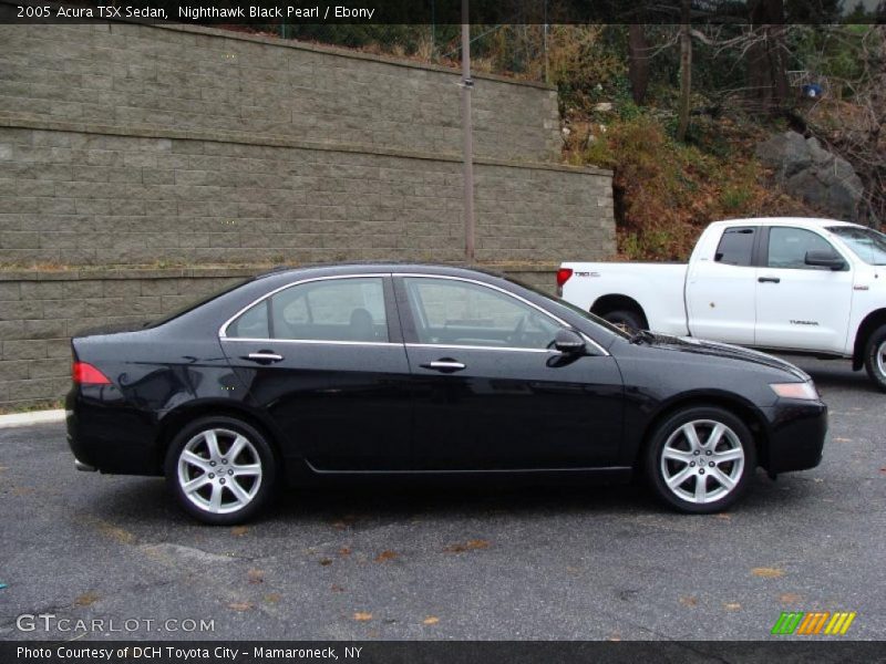 Nighthawk Black Pearl / Ebony 2005 Acura TSX Sedan