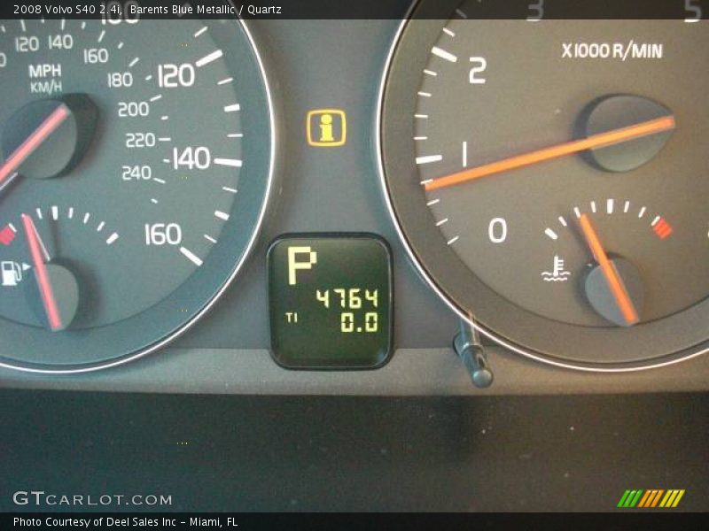 Barents Blue Metallic / Quartz 2008 Volvo S40 2.4i