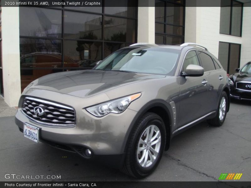 Umbria Twilight / Graphite 2010 Infiniti FX 35 AWD