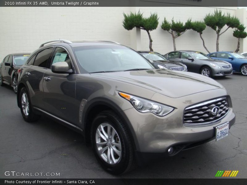 Front 3/4 View of 2010 FX 35 AWD