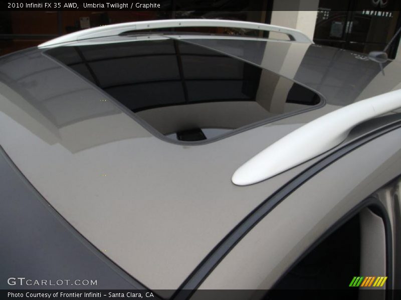 Sunroof of 2010 FX 35 AWD