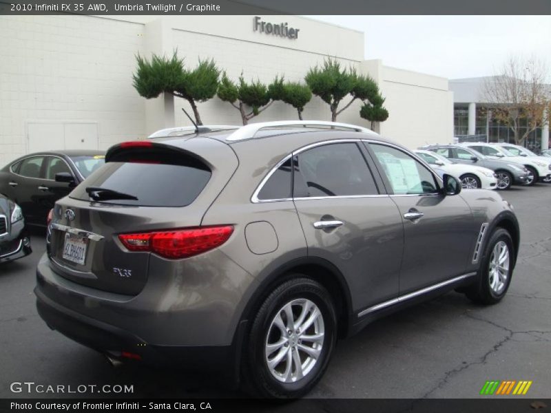 Umbria Twilight / Graphite 2010 Infiniti FX 35 AWD