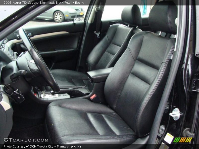 Nighthawk Black Pearl / Ebony 2005 Acura TSX Sedan