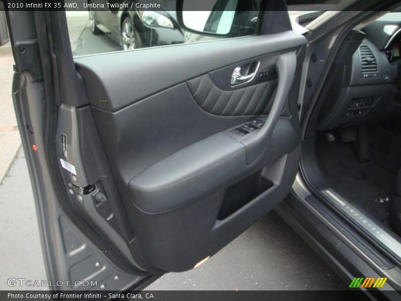 Door Panel of 2010 FX 35 AWD