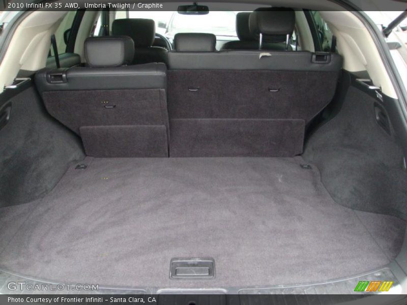  2010 FX 35 AWD Trunk