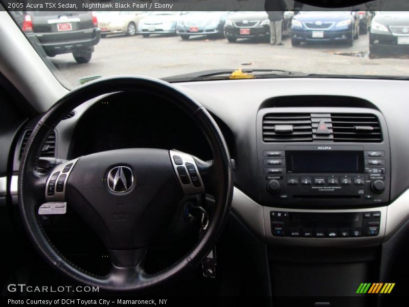 Nighthawk Black Pearl / Ebony 2005 Acura TSX Sedan