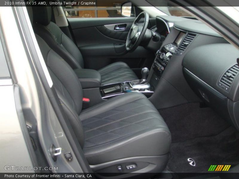  2010 FX 35 AWD Graphite Interior