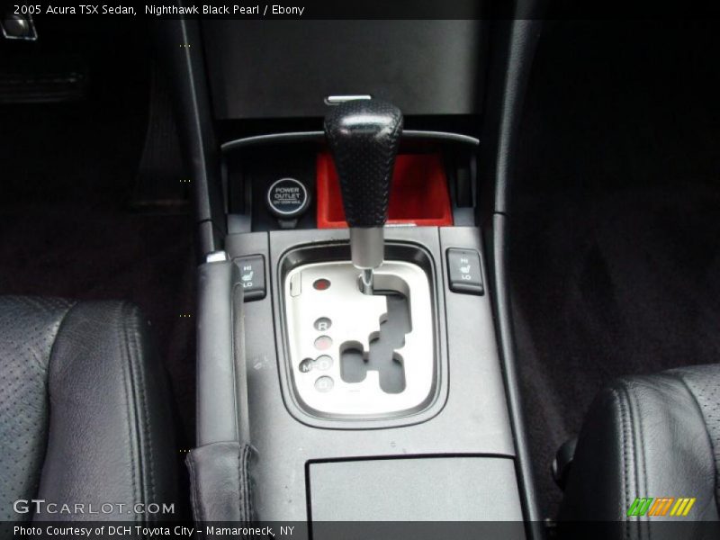 Nighthawk Black Pearl / Ebony 2005 Acura TSX Sedan