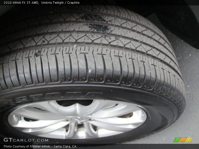 Umbria Twilight / Graphite 2010 Infiniti FX 35 AWD