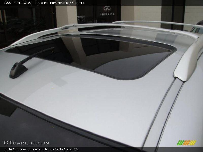 Liquid Platinum Metallic / Graphite 2007 Infiniti FX 35