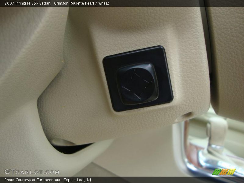 Crimson Roulette Pearl / Wheat 2007 Infiniti M 35x Sedan