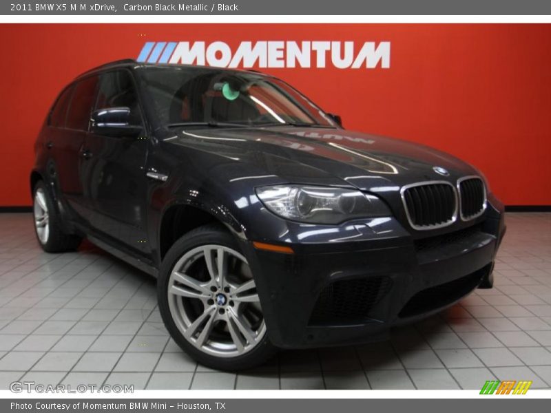 Carbon Black Metallic / Black 2011 BMW X5 M M xDrive